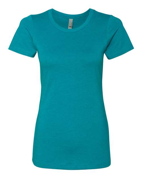 Next Level 6610 Women’s CVC T-Shirt - Teal - front