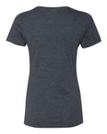 Next Level 6710 Women’s Triblend T-Shirt - Vintage Navy - back