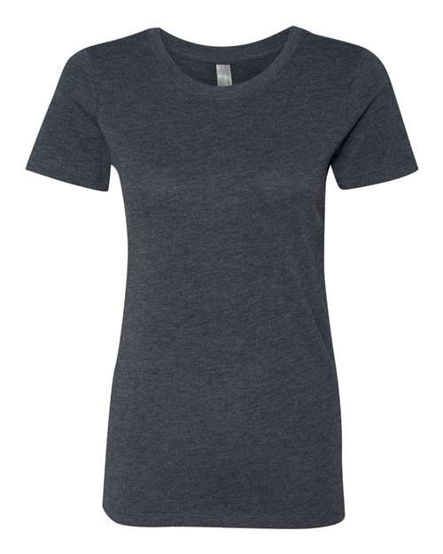 Next Level 6710 Women’s Triblend T-Shirt - Vintage Navy - front