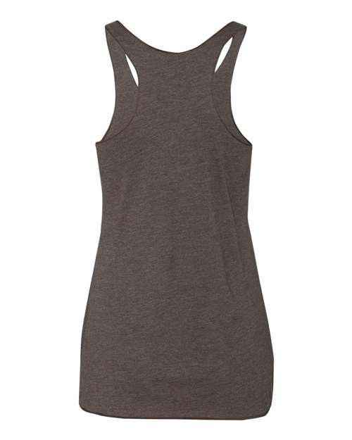 Next Level 6733 Women’s Triblend Racerback Tank - Macchiato - back
