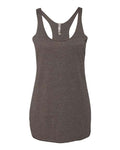 Next Level 6733 Women’s Triblend Racerback Tank - Macchiato - front