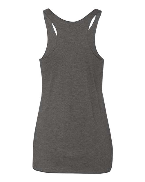 Next Level 6733 Women’s Triblend Racerback Tank - Premium Heather - back