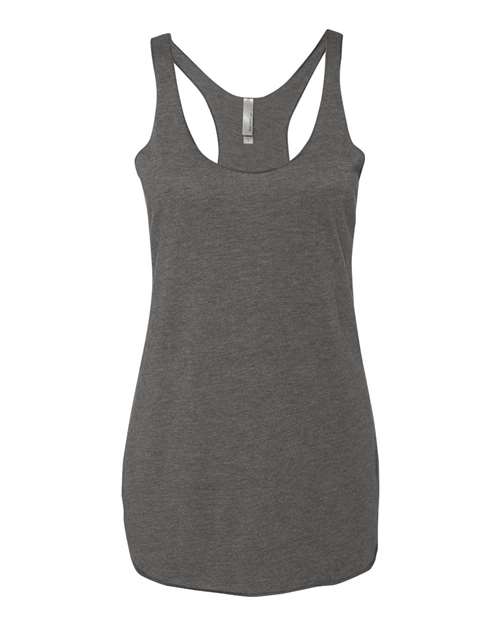 Next Level 6733 Women’s Triblend Racerback Tank - Premium Heather - front