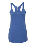 Next Level 6733 Women’s Triblend Racerback Tank - Vintage Royal - front