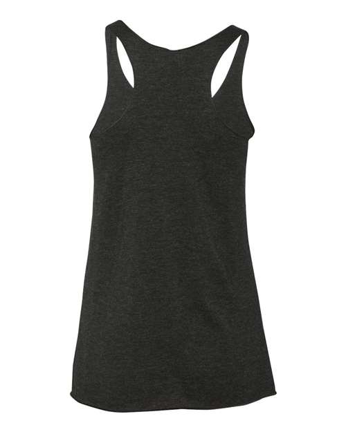 Next Level 6733 Women’s Triblend Racerback Tank - Vintage Black - back