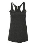 Next Level 6733 Women’s Triblend Racerback Tank - Vintage Black - front