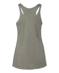 Next Level 6733 Women’s Triblend Racerback Tank - Venetian Grey - back