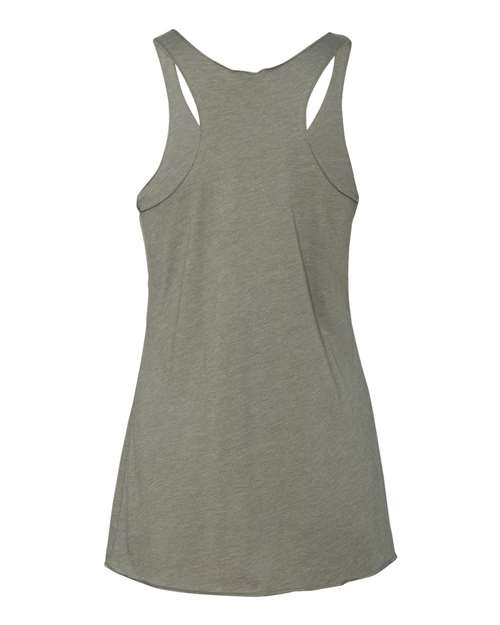 Next Level 6733 Women’s Triblend Racerback Tank - Venetian Grey - back