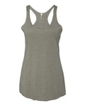 Next Level 6733 Women’s Triblend Racerback Tank - Venetian Grey - front