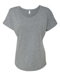 Next Level 6760 Women’s Triblend Dolman T-Shirt - Premium Heather - front