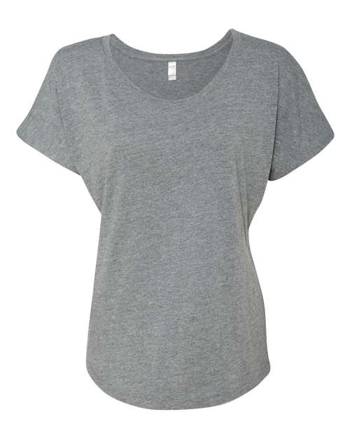 Next Level 6760 Women’s Triblend Dolman T-Shirt - Premium Heather - front