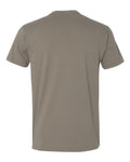 Next Level 3600 Unisex Cotton T-Shirt - Warm Grey - back