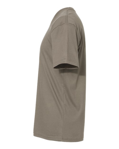 Next Level 3600 Unisex Cotton T-Shirt - Warm Grey - side
