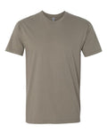 Next Level 3600 Unisex Cotton T-Shirt - Warm Grey - flat front