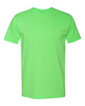 Next Level 6210 CVC T-Shirt - Neon Heather Green - front