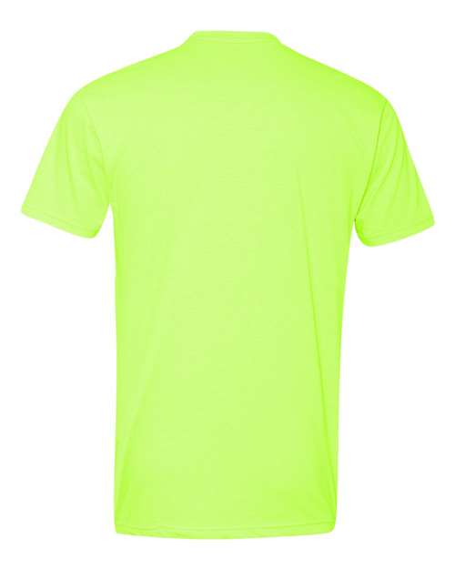 Next Level 6210 CVC T-Shirt - Neon Yellow - back