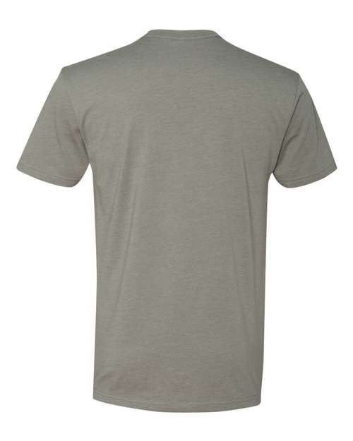 Next Level 6210 CVC T-Shirt - Stone Grey - back