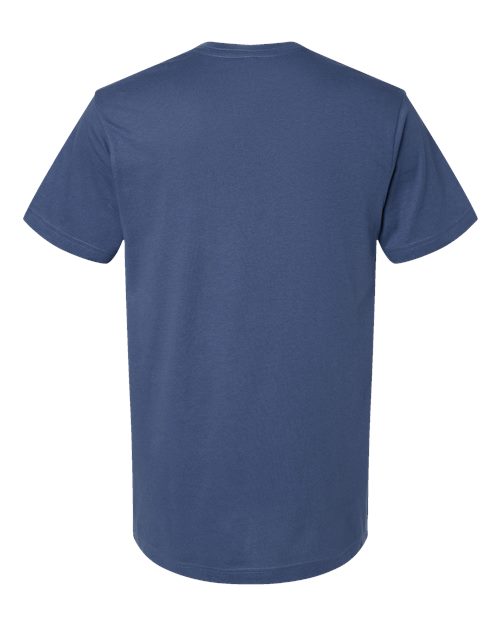 LAT 6901 Unisex Fine Jersey Tee - Indigo - back