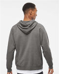 Independent Trading Co. PRM33SBP Unisex Special Blend Raglan Hooded Sweatshirt - Nickel - model back