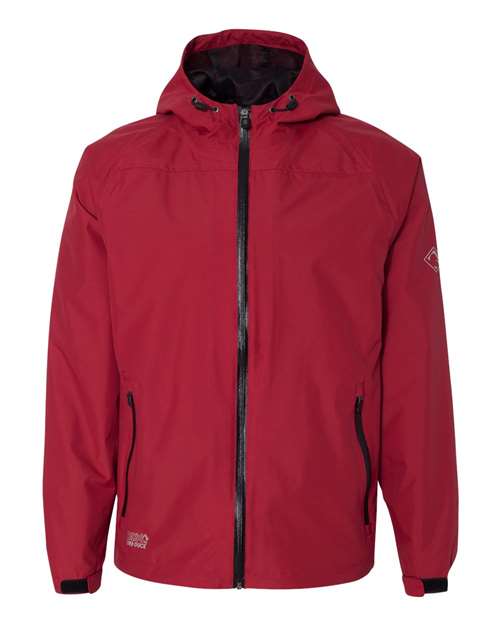DRI DUCK 5335 Unisex Torrent Waterproof Hooded Jacket - Red - front