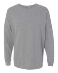 J. America 8229 Unisex Game Day Jersey Long Sleeve T-Shirt - Oxford - front