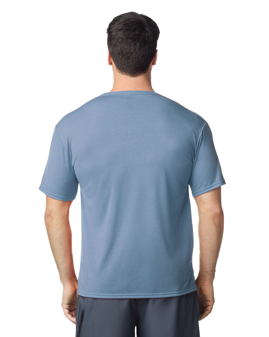 Gildan G420 Performance T-Shirt - Stone Blue - model back