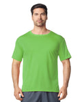 Gildan G420 Performance T-Shirt - Lime - model front