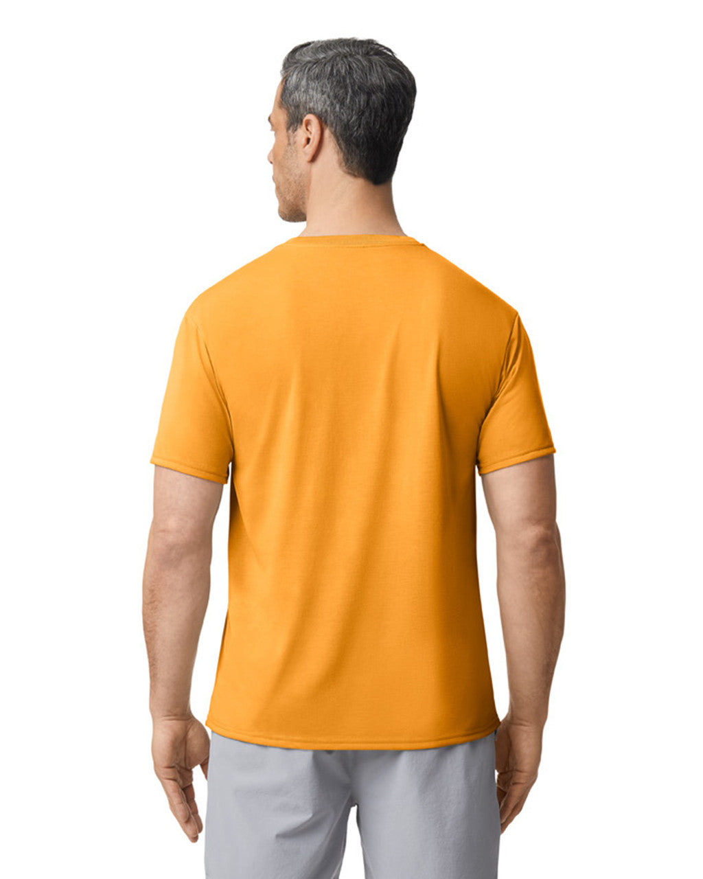 Gildan G420 Performance T-Shirt - Gold - model back