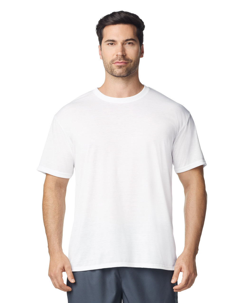 Gildan G420 Performance T-Shirt - White - model front