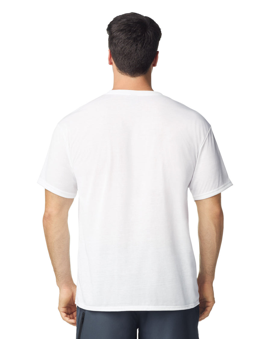 Gildan G420 Performance T-Shirt - White - model back