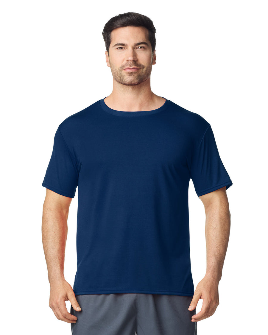 Gildan G420 Performance T-Shirt - Navy - model front