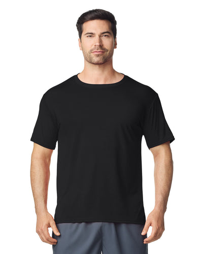 Gildan G420 Performance T-Shirt - Black - model front
