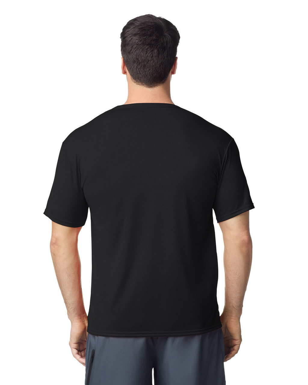 Gildan G420 Performance T-Shirt - Black - model back