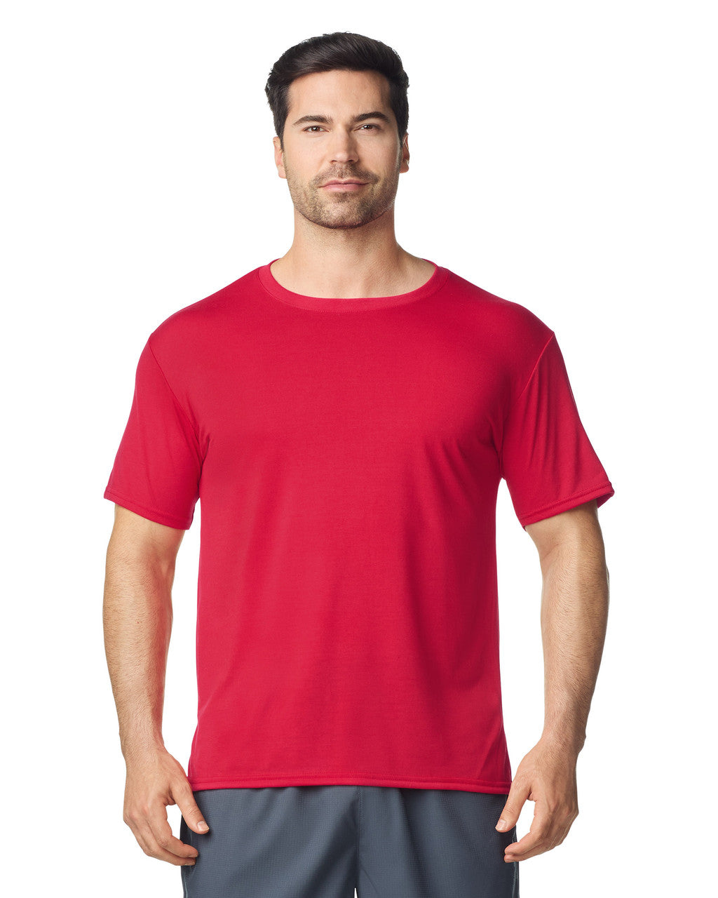 Gildan G420 Performance T-Shirt - Red - model front