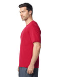 Gildan G420 Performance T-Shirt - Red - model side