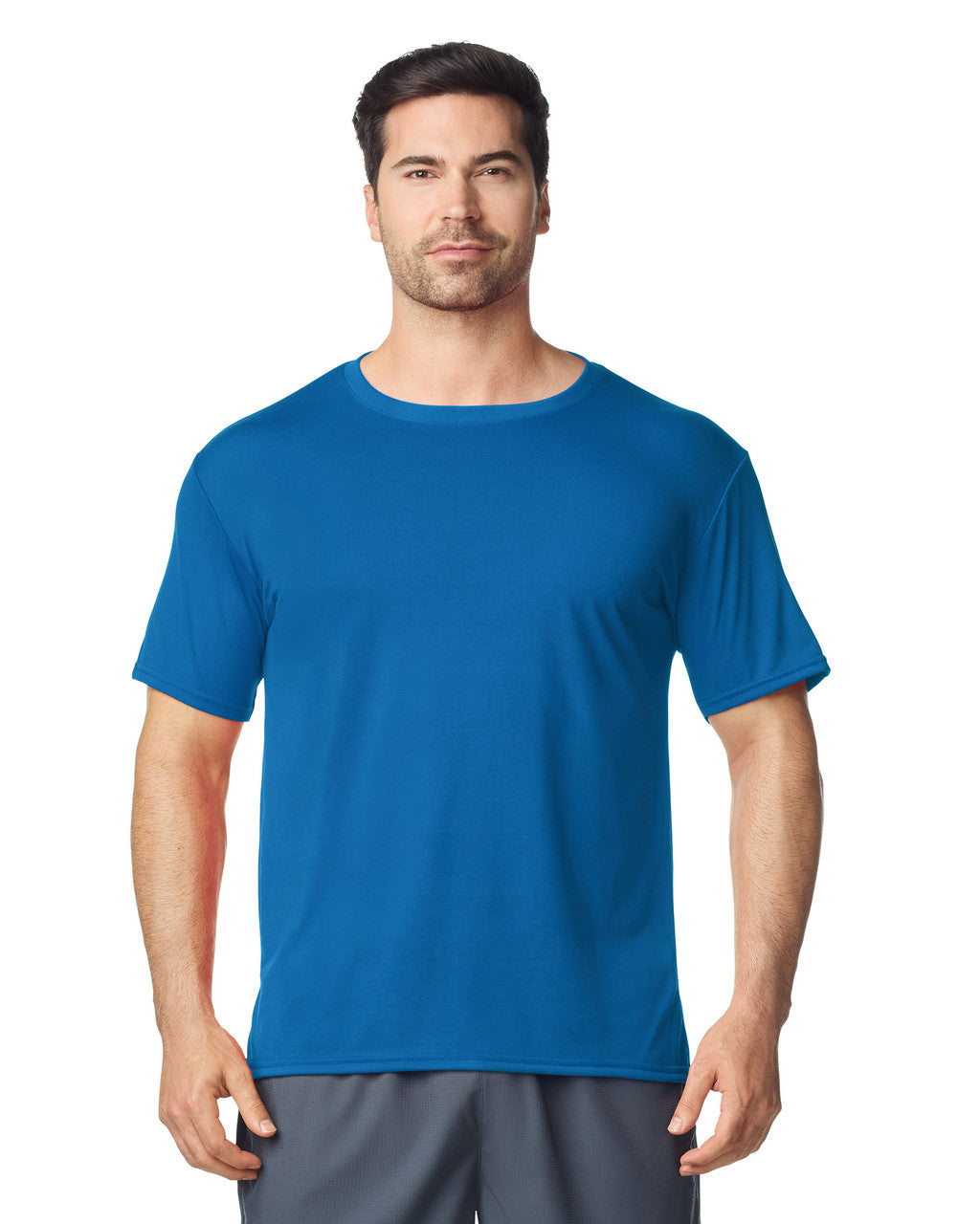 Gildan G420 Performance T-Shirt - Royal - model front