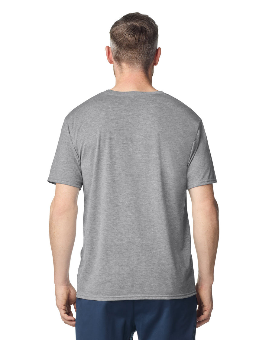 Gildan G420 Performance T-Shirt - Sport Grey - model back