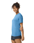 Gildan G420 Performance T-Shirt - Carolina Blue - model side