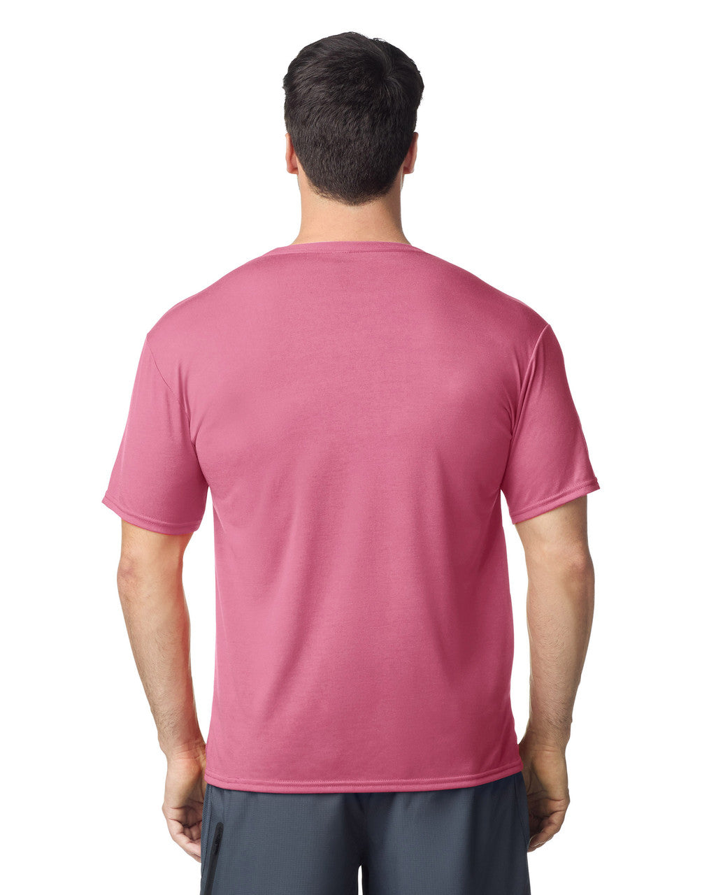 Gildan G420 Performance T-Shirt - Plumrose - model back