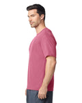 Gildan G420 Performance T-Shirt - Plumrose - model side