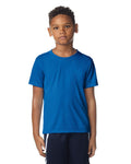 Gildan 42000B Youth Performance T-Shirt - Royal - model front