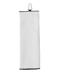 Carmel Towel Company C1717MTC Fairway Golf Towel - White - front
