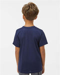 Augusta Sportswear 791 Youth Nexgen Performance T-Shirt - Navy - model back