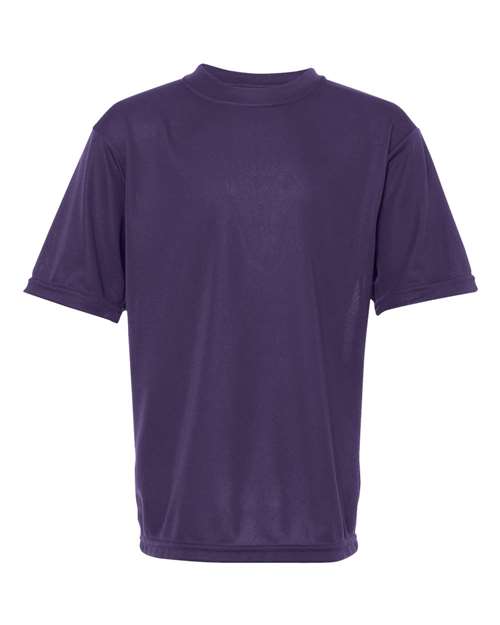 Augusta Sportswear 791 Youth Nexgen Performance T-Shirt - Purple - front