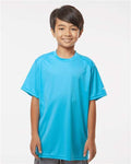 Badger 2120 Youth B-Core T-Shirt - Electric Blue - model front