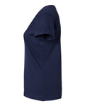 LAT 3507 Women's Fine Jersey V-Neck Tee - Navy - side