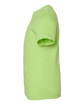 LAT 6101 Youth Fine Jersey Tee - Key Lime - side