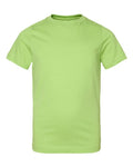 LAT 6101 Youth Fine Jersey Tee - Key Lime - front