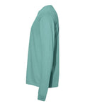 Comfort Colors 6014 Garment-Dyed Heavyweight Long Sleeve T-Shirt - Seafoam - side