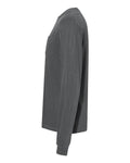 Comfort Colors 4410 Garment-Dyed Heavyweight Long Sleeve Pocket T-Shirt - Pepper - side
